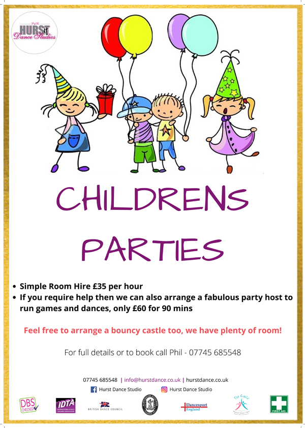 party hire poster